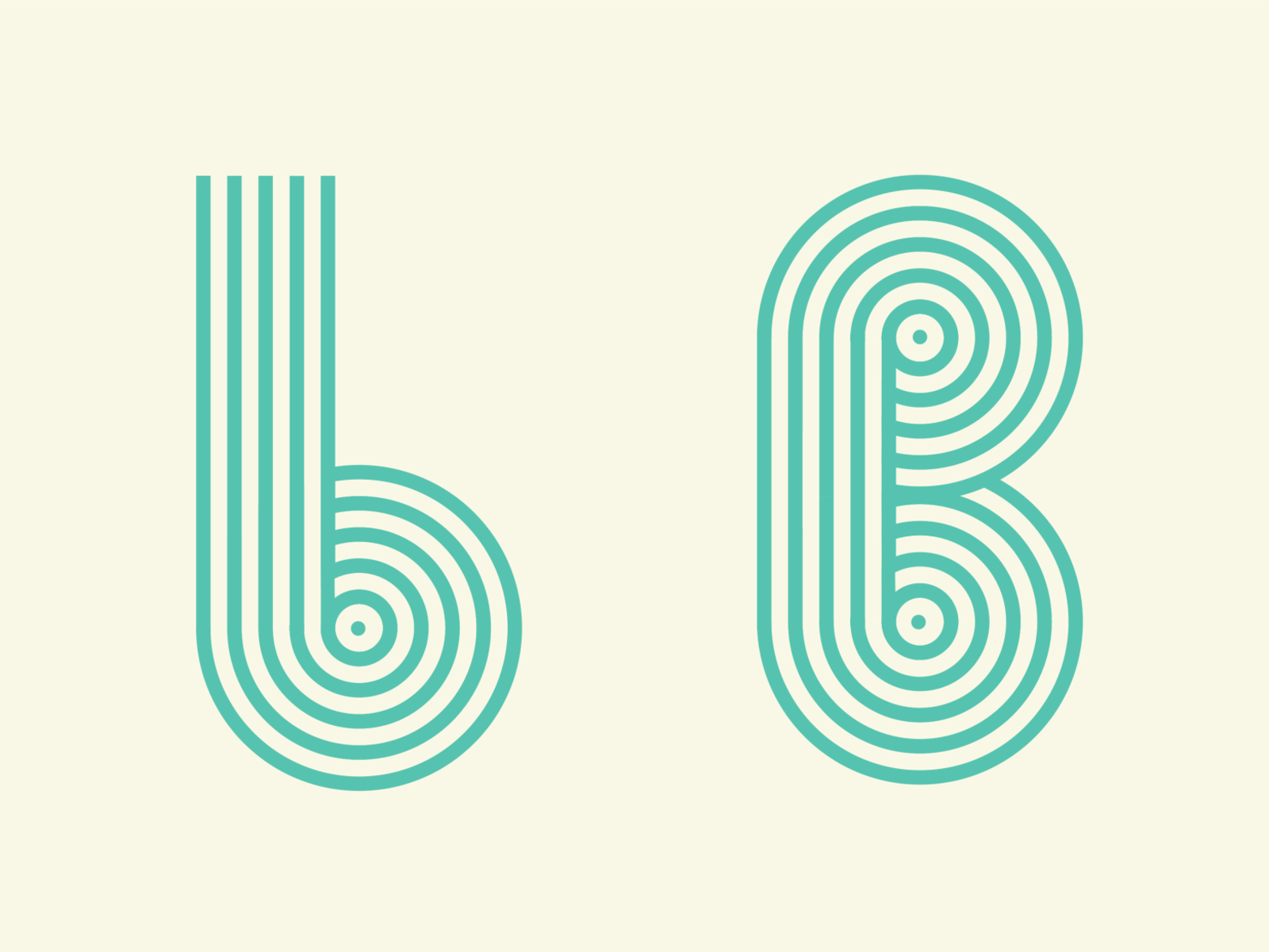 Dribbble - B-dribble.jpg By Stan Zaykowski