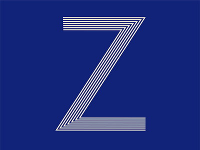 Letter "Z" - 36 Days of type 36days z 36daysoftype 36daysoftype08 alphabet brand letter mark symbol type typography