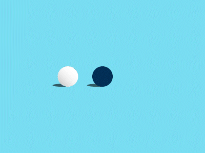 The story about annoying ball afftereffects animated gif animation ball balls design dot dots flatdesign illustration motion motion animation motion design themorningshow visual design
