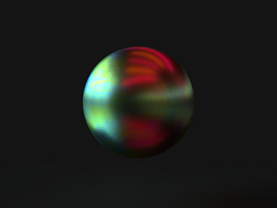 Metallic Ball exploration 3d ball design gradient graphic design metallic sphere virtual visual vr
