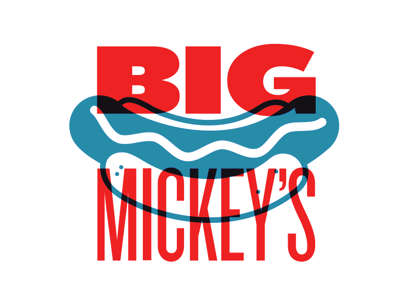 Big Mickey's - Branding animation draw how illustrator logo mickeys movember process progress recording screen work