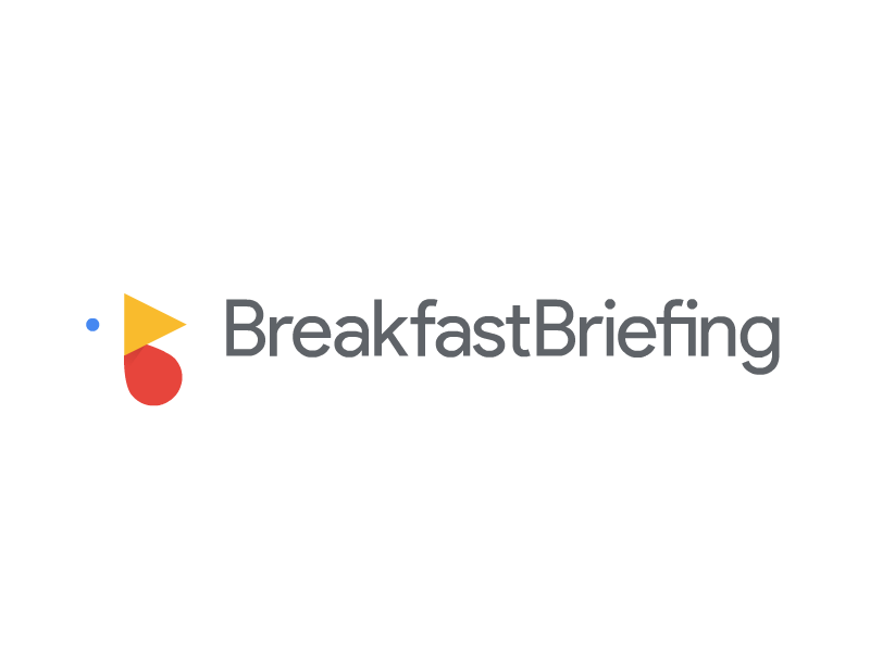 Google BreakfastBriefing animated brand branding cockerel dublin google illustration logo morning rebrand tech type