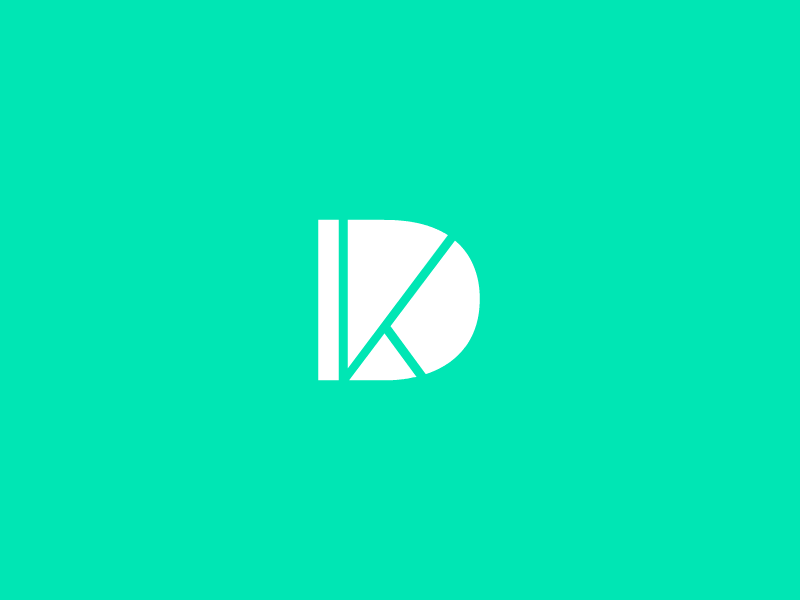 Darren Kennedy Logo brand branding color colour dk fashion fashion brand identity logo makeup