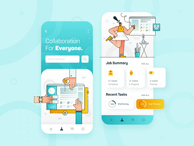 Collaboration Platform Startup UI/UX 1