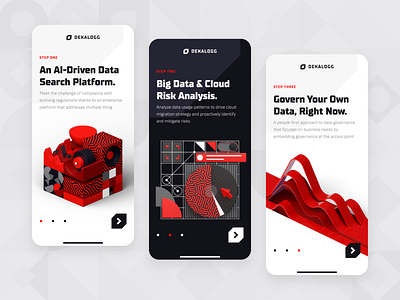 Dekalogg - Data Analytics Marketing AI Mobile UI/UX 2