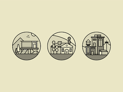 Architecture & Construction Icons #1 apartment apartment icon architecture architecture design home home icon house icons houses line icon line icons lineart minimal minimal icon modern modern house round icon