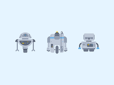 Robots & Android Icon #2 android android bot android robot androids bot electronic flat flat illustration flat vector icon icon set icons illustration logarithm minimalism robot robotic robotics robots synth