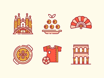 Spain Icons 1