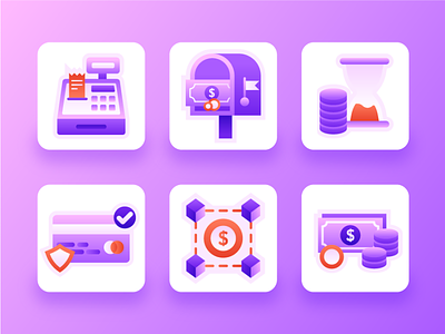 Payment Icon Set #1 2d blockchain business business icon finance finance icon fintech flat icon icon design icon set illustration modern icon payment payment icon transfer ui ui ux ux vector