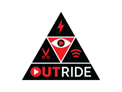 Outride Logo Freelancer California action sports eyeball logo outride promotions video