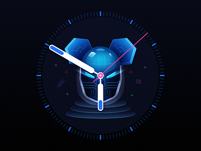 Watch amimals bear design icon illustration vector watch