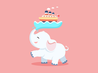 Small water elephant