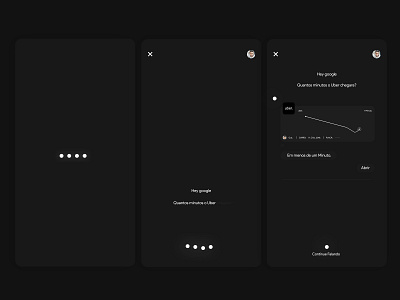 G Assistant app design ui ux