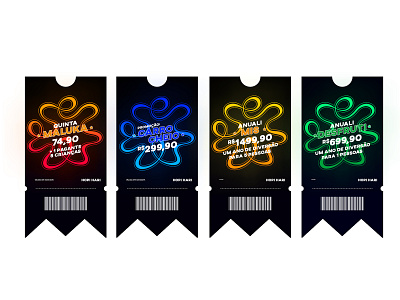 Ticket Hopi Hari design illustration logo typography vector web website