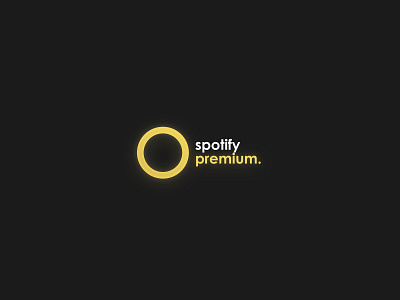 Spotify Premium app design illustration logo logotipo marca typography ícone