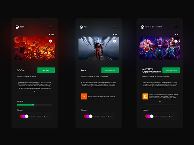 Xbox Game Pass App app branding design icon illustration marca ui ux web website