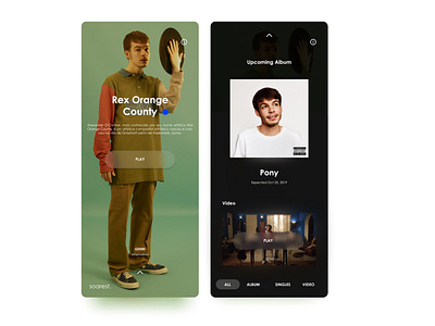 music app apple apple music design flat google illustration illustrator logo music music app music art music player pandora rex orange county spotify ui ux