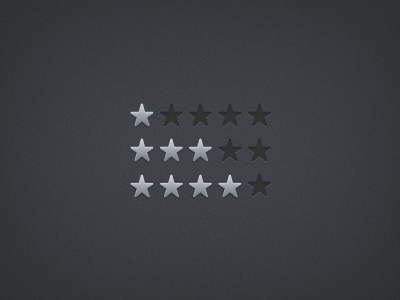 Rating Stars dark download freebie rate rating resource ui user interface