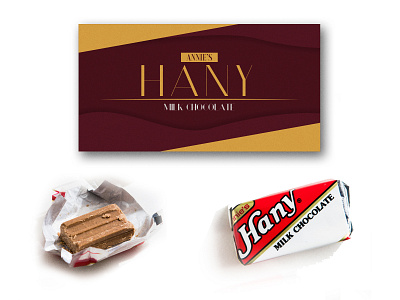 Hany Milk Chocolate Repackaging Concept Design