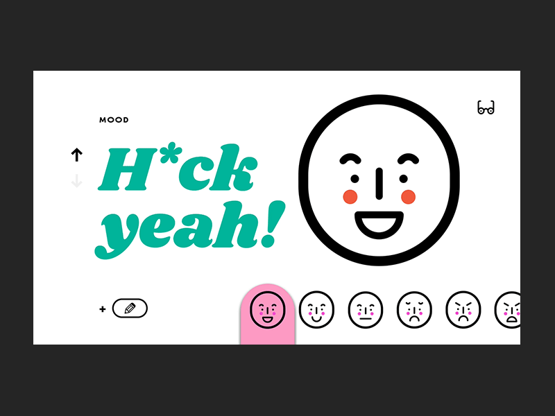a Mood Board animation mood board typography ui