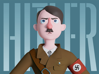 Hitler by 周天sunday on Dribbble