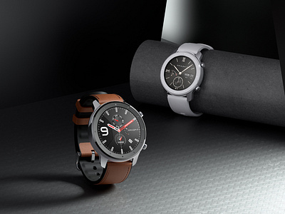 Smartwatch rendering 3d c4d 手表 智能手表