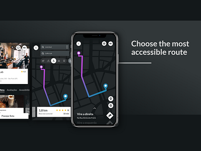 Pingo - Mobility App accessible app branding dark app design ios layout map ui minimal mobile mobile app mobility product ui ux