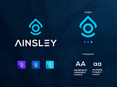 LETTER A LOGO FOR AINSLEY