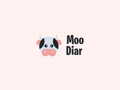 Cow Logo with Circle Construction by Prio Hans on Dribbble