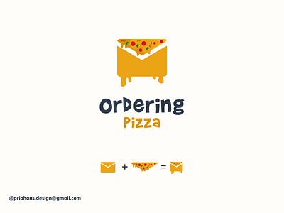 Mail and Pizza Logo