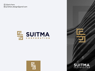 Letter S Logo for Suitma Corporation