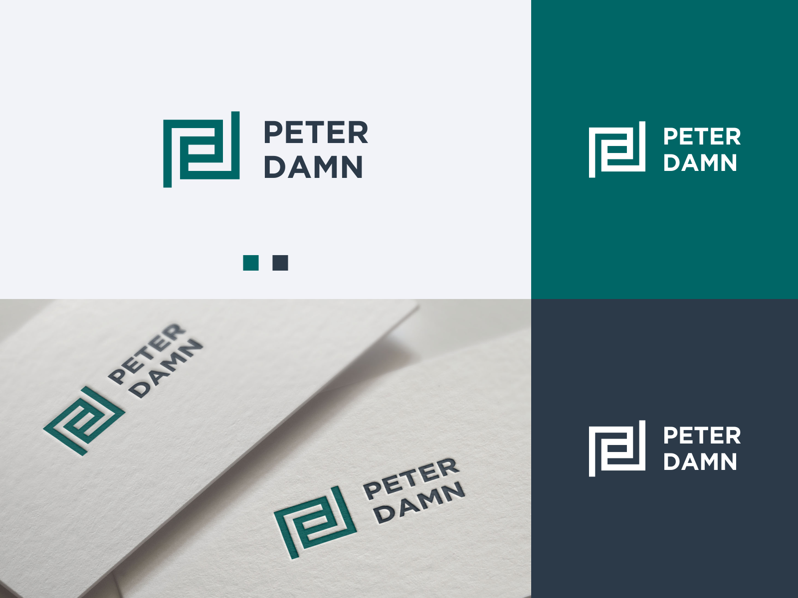 Letter Mark PD Logo By Prio Hans On Dribbble