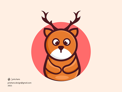 Deer Cartoon designs, themes, templates and downloadable graphic elements  on Dribbble