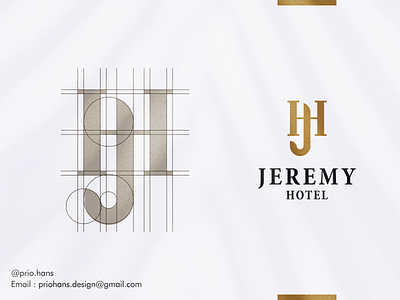 Letter J H Logo