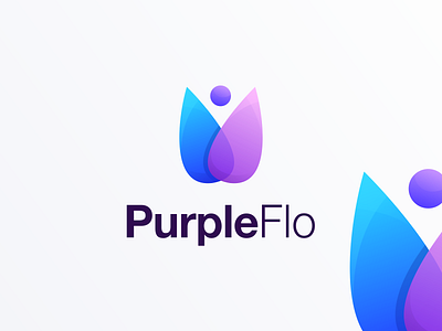 Flower Logo brand branding color colorful logo design flower logo illustration logo modern logo prio hans typography ui ux vector