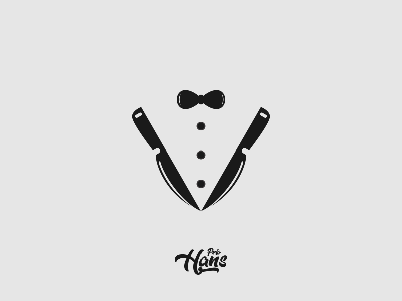 Tuxedo Knife tuxedo knife hidden meaning dualmeaning icon lettering typography color designer awesome illustration company branding vector brand design logo