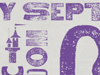 Wood Type dirty distressed grunge purple texture type typography vintage wood block wood type