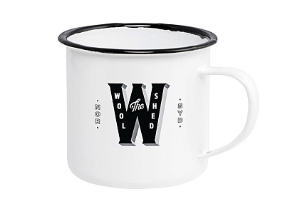 The Woolshed Mug animal australia branding cup design identity mug qualtrics sheep sydney type typography wool