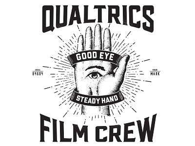 Hand & Eye body distressed eye film hand mantra qualtrics rays ribbon starburst team utah