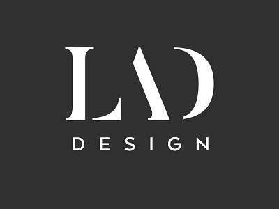 LAD Design flooring identity logo stencil tile type typography utah
