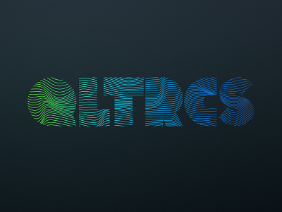 QLTRCS apparel gradient lines pattern qualtrics type typography utah waves
