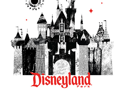 Disneyland Sleeping Beauty Castle anaheim california castle disney disneyland flag princess stars sun texture