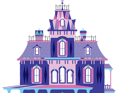 Disneyland Paris Castle by Jason Johnson on Dribbble