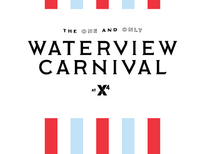 Waterview Carnival badge branding carnival england europe identity logo london qualtrics seal tech