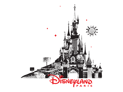 Disneyland Paris Castle by Jason Johnson on Dribbble
