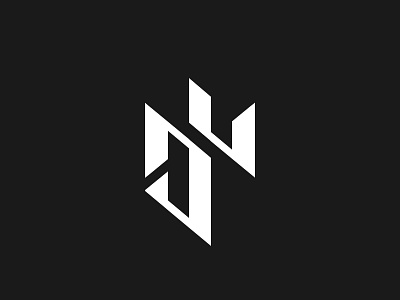 Monogram NJ branding design initial letter jn logo meaningfull logo monogram monogram logo nj