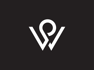 Monogram PW initial letter pw initial letter wp logo monogram pw monogram wp pw wp
