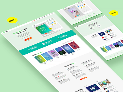 Redesign QutoesCover web app web app design webdesign