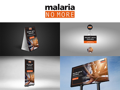 Malaria No More campaign design