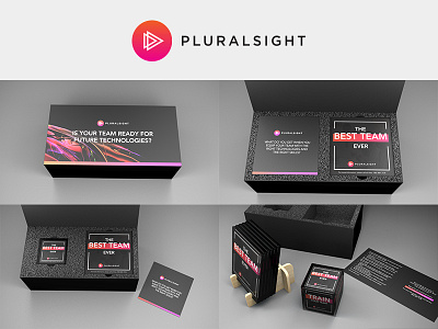 PluralSight_Direct Mailer_2 coasters design directmailer pluralsight